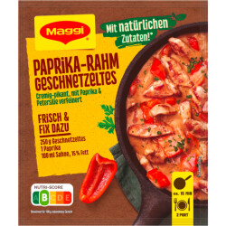 Maggi Fix Paprika Rahm Geschnetzeltes 41g