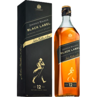 JOHNNIE WALKER Black Label Blended Scotch Whisky 12 Years...