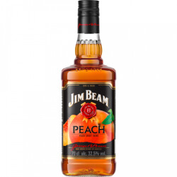 Jim Beam Peach Likör mit Kentucky Straight Bourbon...