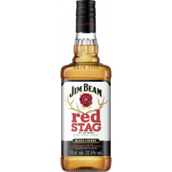 Jim Beam Red Stag Schwarzkirschen-Likör mit Kentucky...