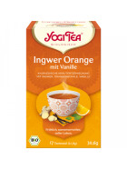 Bio Yogi Tea Ingwer Orange mit Vanille 17ST 30,6g