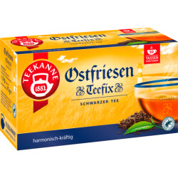 Teekanne Teefix Ostfriesen Rainforest Alliance 50ST 75g