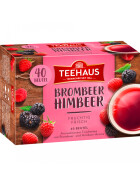 Teehaus Früchtetee Brombeer-Himbeer 40ST 90g