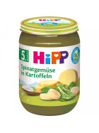 Bio Hipp Spinatgemüse in Kartoffeln ab dem 5.Monat 190g