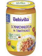 Bio Bebivita Menü Schinkennudeln in Tomatensauce ab dem 12.Monat 250g