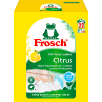 Frosch Voll-Waschpulver Citrus 1,45kg 22WL
