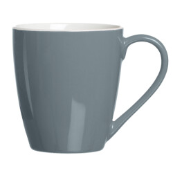 Gut & Günstig Kaffeebecher Color grau
