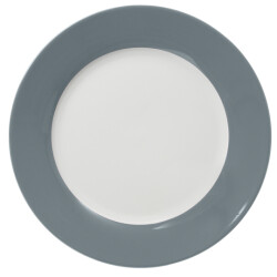 GUT&GÜNSTIG Teller Color grau 21cm
